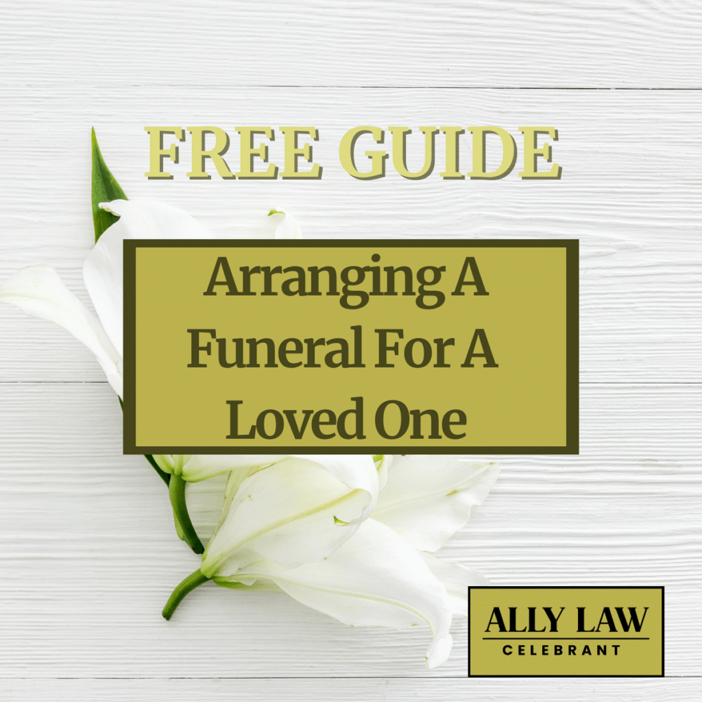 FREE GUIDE - Arranging a Funeral for a loved one