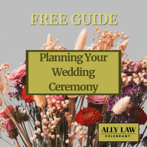 FREE GUIDE - Planning your wedding ceremony